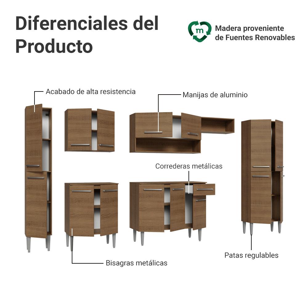 MUEBLE DE COCINA INTEGRAL EMILLY 325 CM - 4