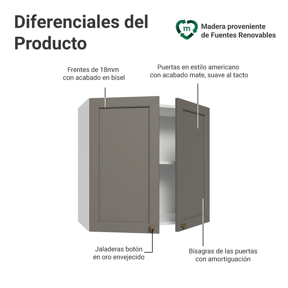 ALACENA DE COCINA VIK 70 CM 2 PUERTAS - 3