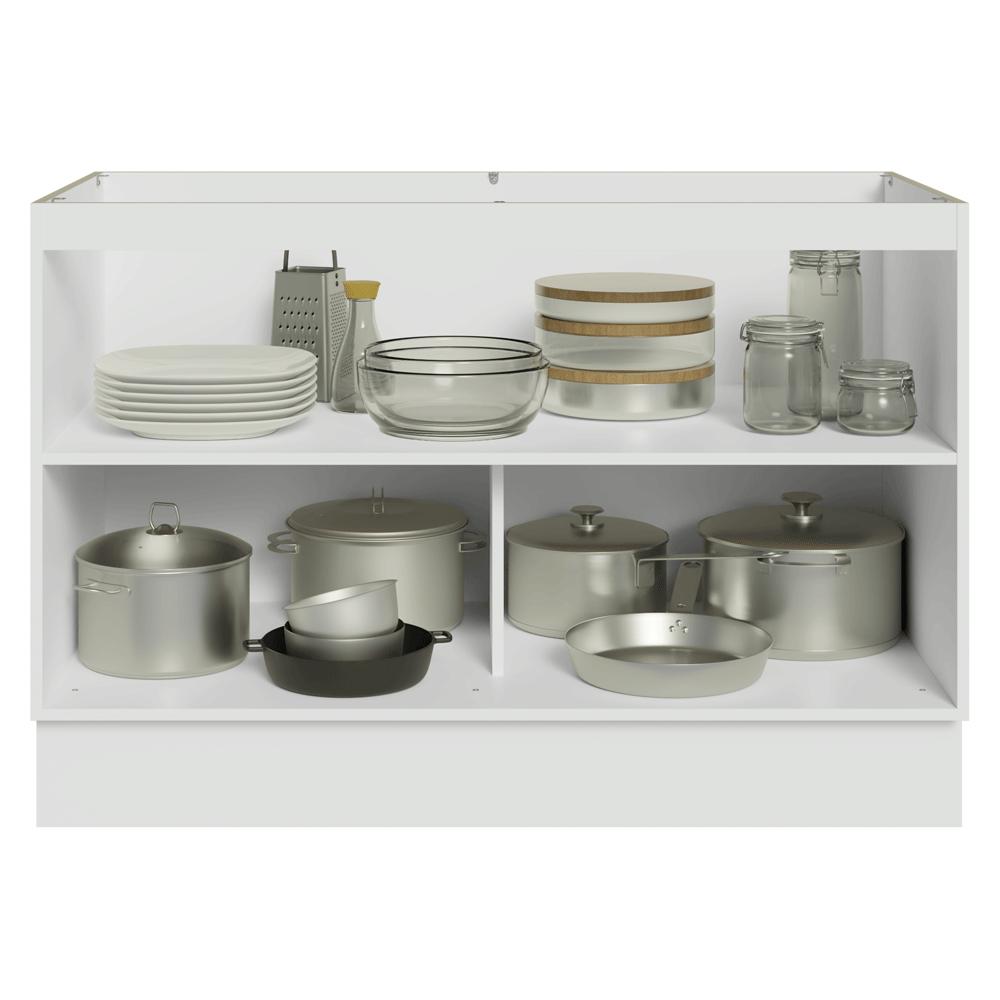 MUEBLE DE COCINA VIK 120 CM - MUEBLE PARA LAVADERO 2 PUERTAS - 4