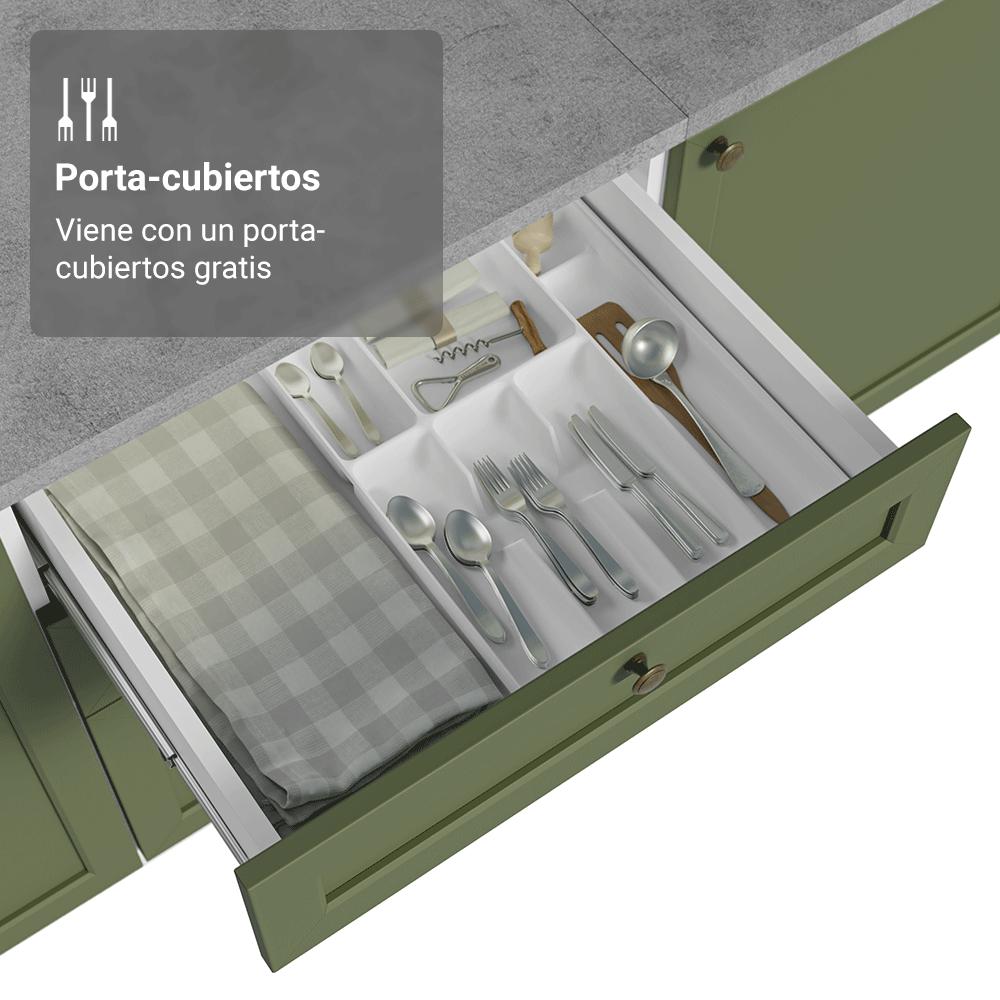 MUEBLE DE COCINA VIK 60 CM 3 CAJONES - 9