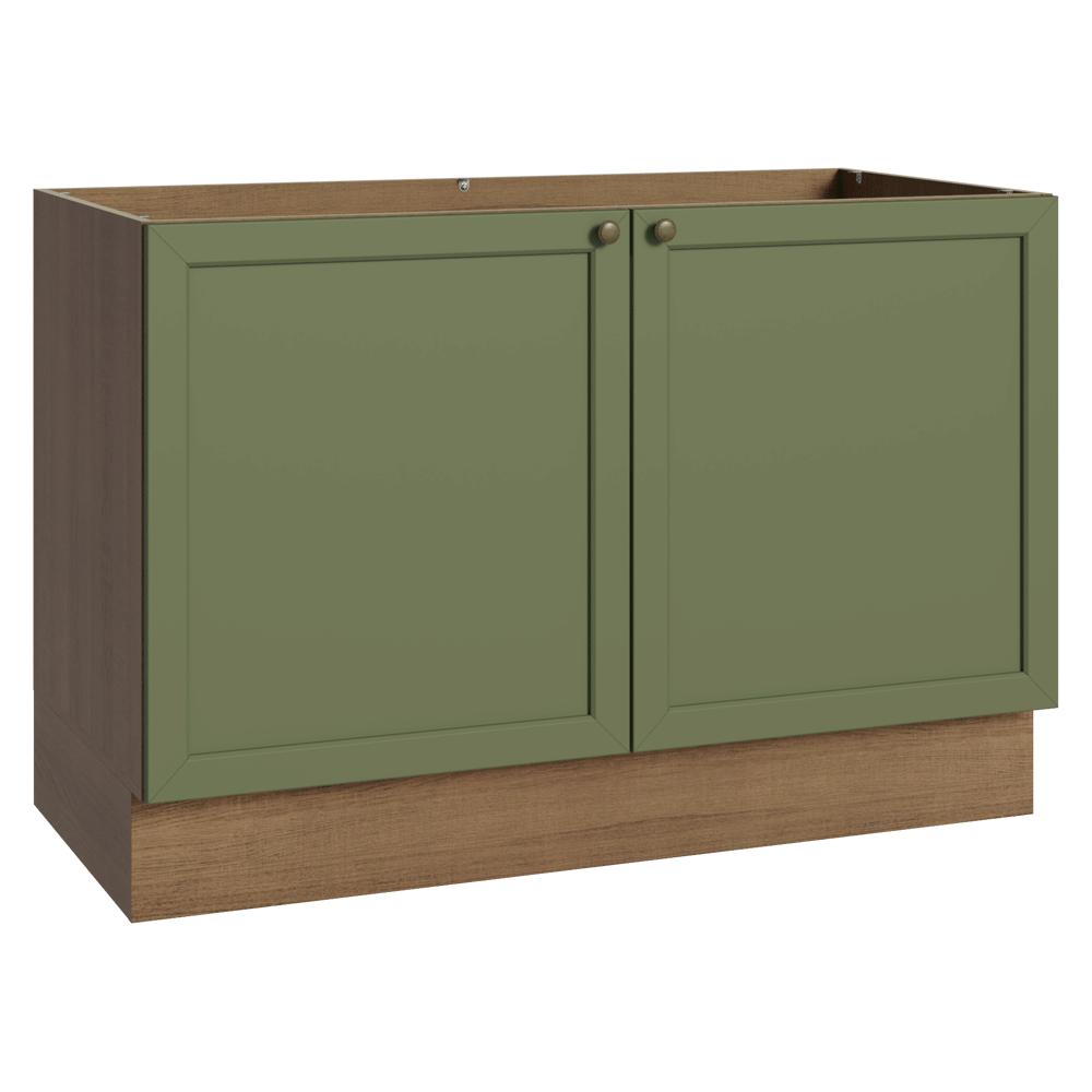 MUEBLE DE COCINA VIK 120 CM - MUEBLE PARA LAVADERO 2 PUERTAS - 1