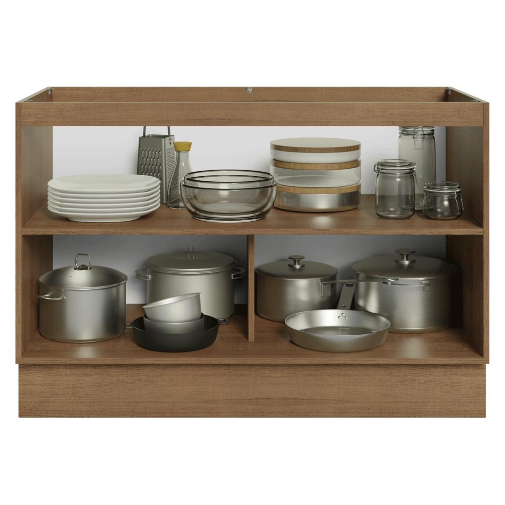MUEBLE DE COCINA VIK 120 CM - MUEBLE PARA LAVADERO 2 PUERTAS - 4
