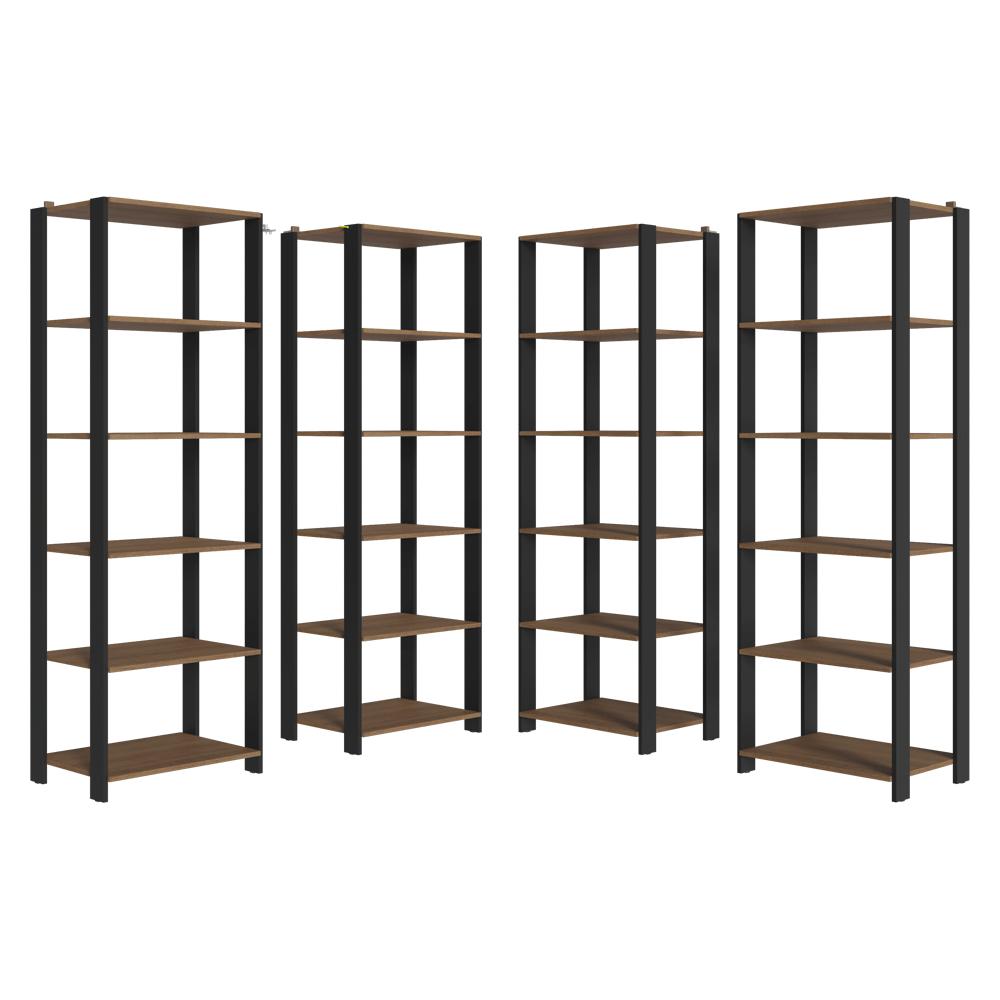 ESTANTE ORGANIZADOR MULTIUSO MADESA DE 20 REPISAS 236 CM - 5