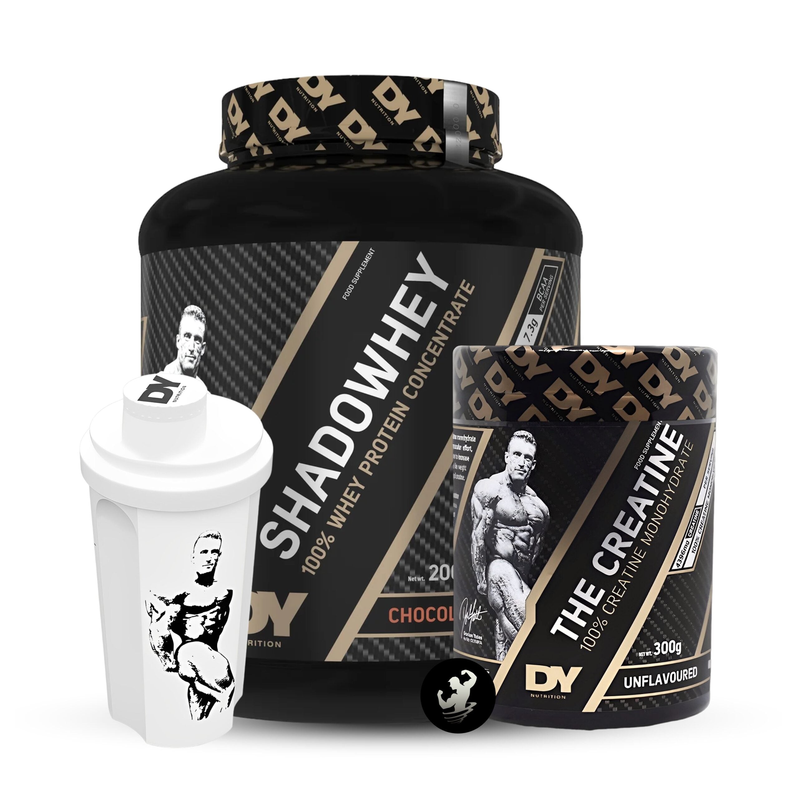 PACK SHADOWHEY PROTEIN 2 KG (CHOCOLATE) + CREATINA MONOHIDRATADA 300 GR - 1