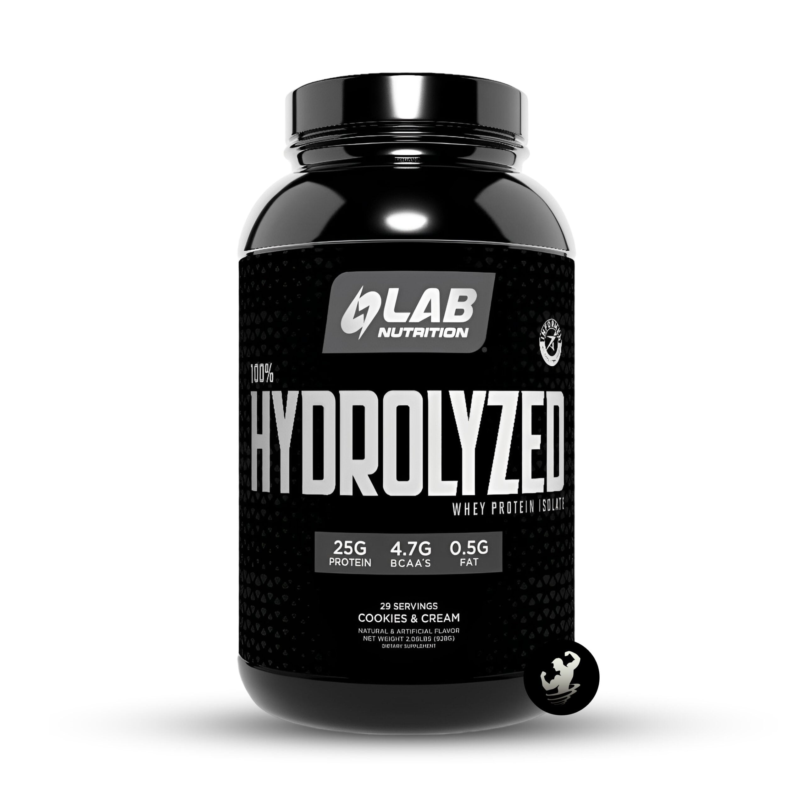100% HYDROLYZED WHEY PROTEIN ISOLATE | 2 LB - COOKIES - 1