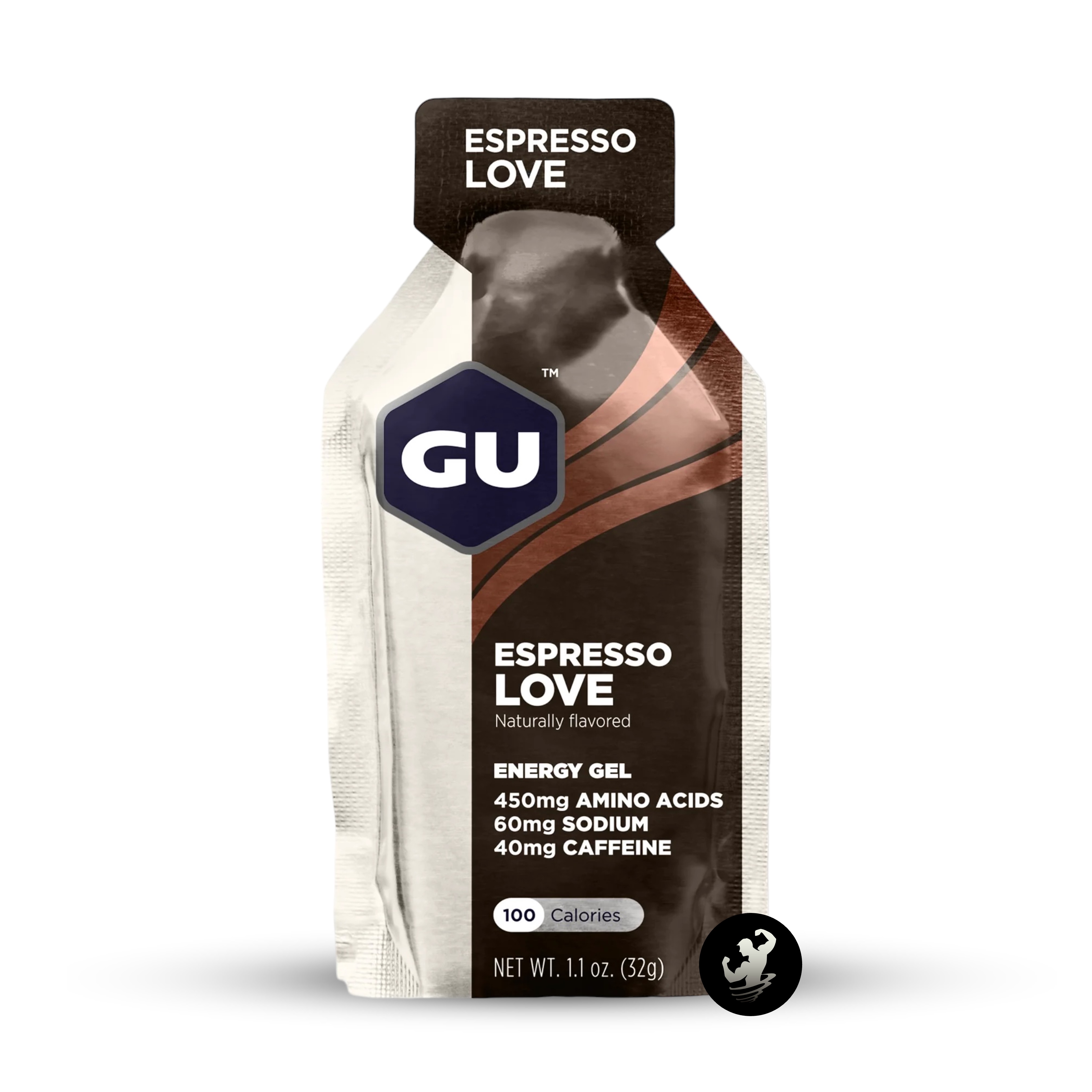 PACK X 24 | GU - ENERGY GEL 32 GR - ESPRESSO LOVE - 40 MG CAFEÍNA - 2