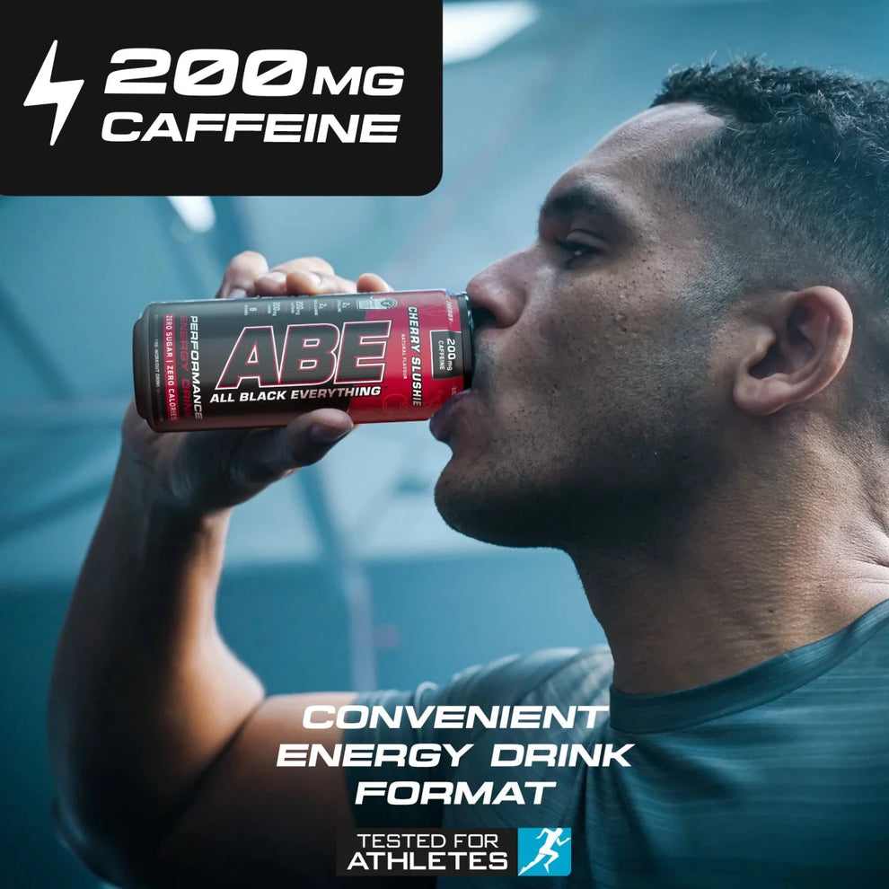 ABE ENERGY DRINK PRE ENTRENO APPLIED NUTRITION 330 ML | 12 UND - CHERRY SLUSHIE - 3