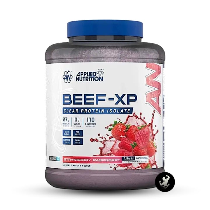 PROTEINA DE CARNE BEEF XP APPLIED NUTRITION | 1.8 KG - STRAWBERRY RASPBERRY - 1
