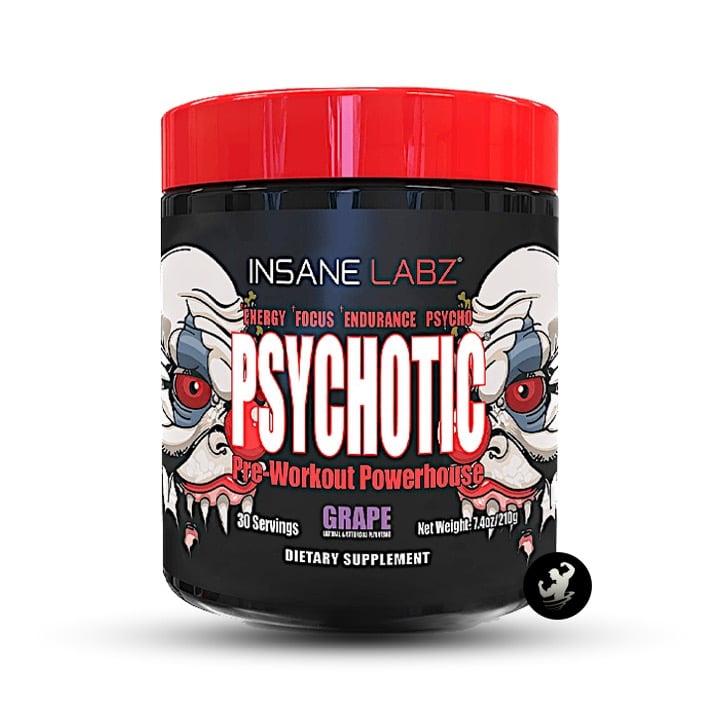 PRE ENTRENO PSYCHOTIC INSANE LABZ | 30 SERV - GRAPE - 1