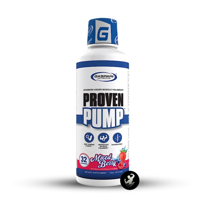 GLICEROL PROVEN PUMP PRE ENTRENO GASPARI NUTRITION | 32 SERV - MIXED BERRY - 1
