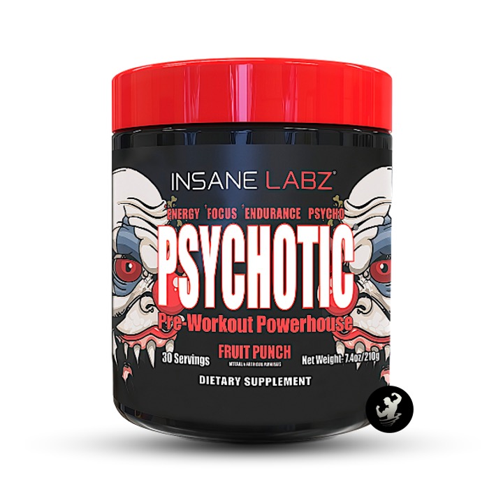 PRE ENTRENO PSYCHOTIC INSANE LABZ | 30 SERV - FRUIT PUNCH - 1