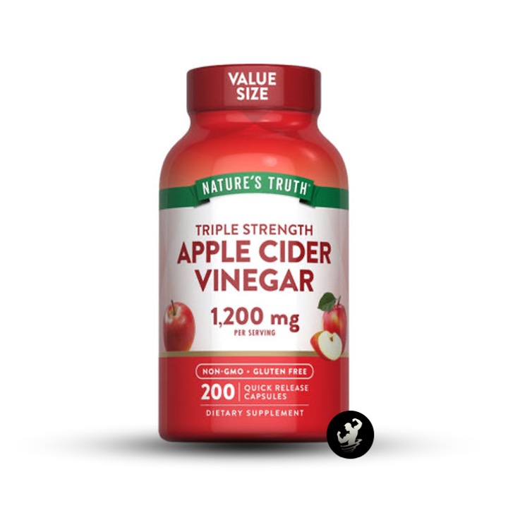 VINAGRE DE MANZANA 1200 MG NATURES TRUTH | 200 CAP - 1
