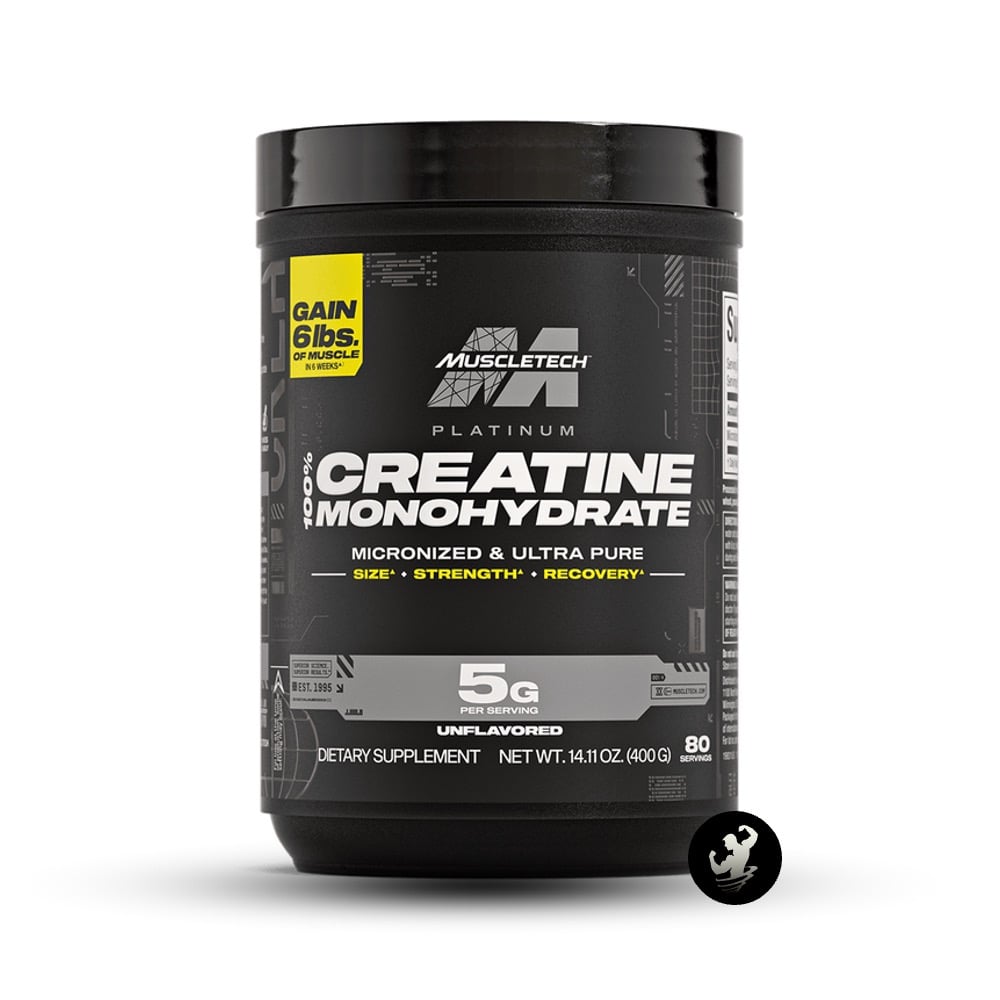 CREATINA MONOHIDRATADA MUSCLETECH | 400 GR - 1