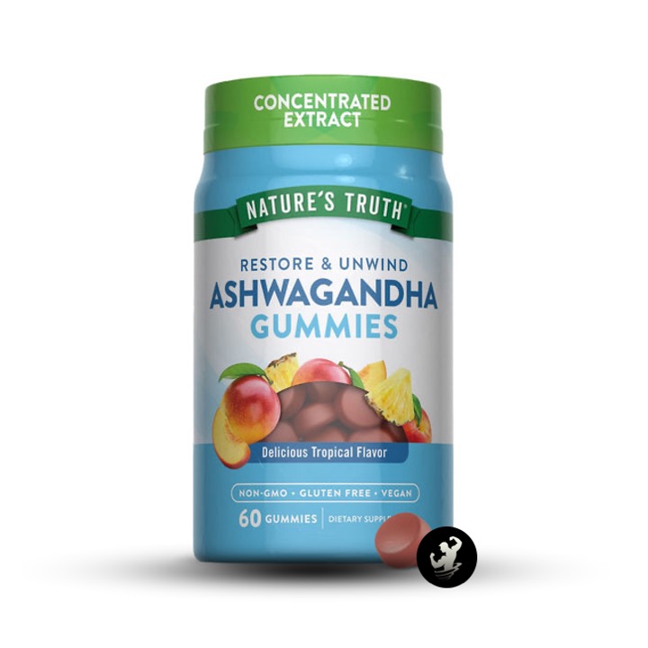 ASHWAGANDHA 500 MG NATURES TRUTH | 60 GOMITAS - 1