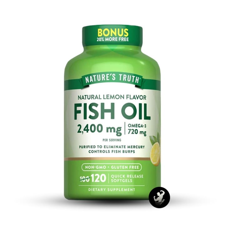 OMEGA 3 FISH OIL 2400 MG NATURES TRUTH | 120 CAP - 1