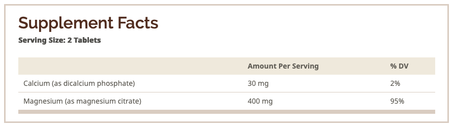 CITRATO DE MAGNESIO 400 MG WINDMILL | 60 TABS - 2