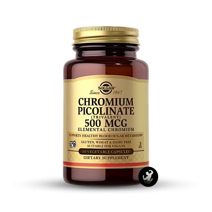 PICOLINATO DE CROMO 500 MCG SOLGAR | 60 CAPS - 1