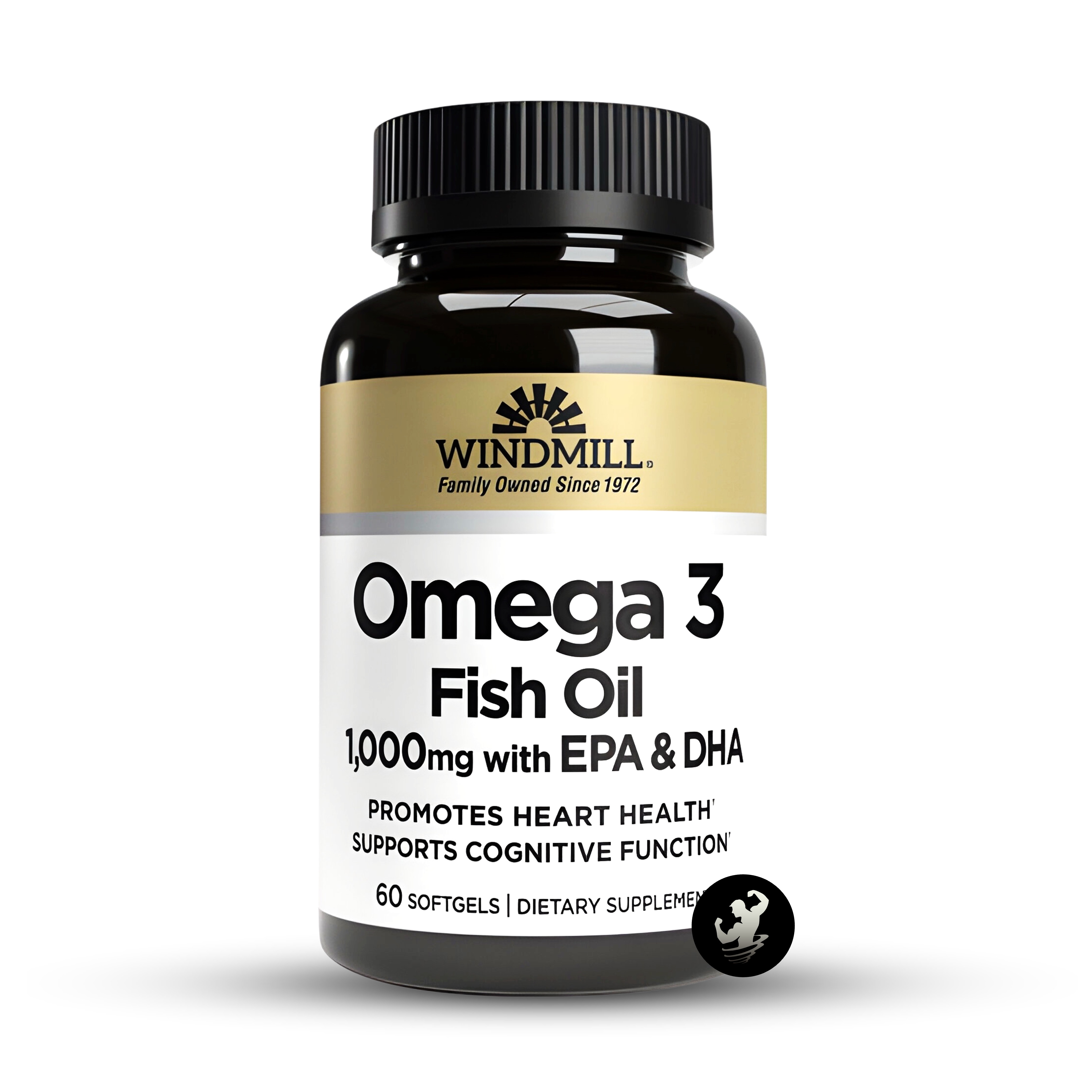 OMEGA 3 WINDMILL 1000 MG | 60 CAPS - 1