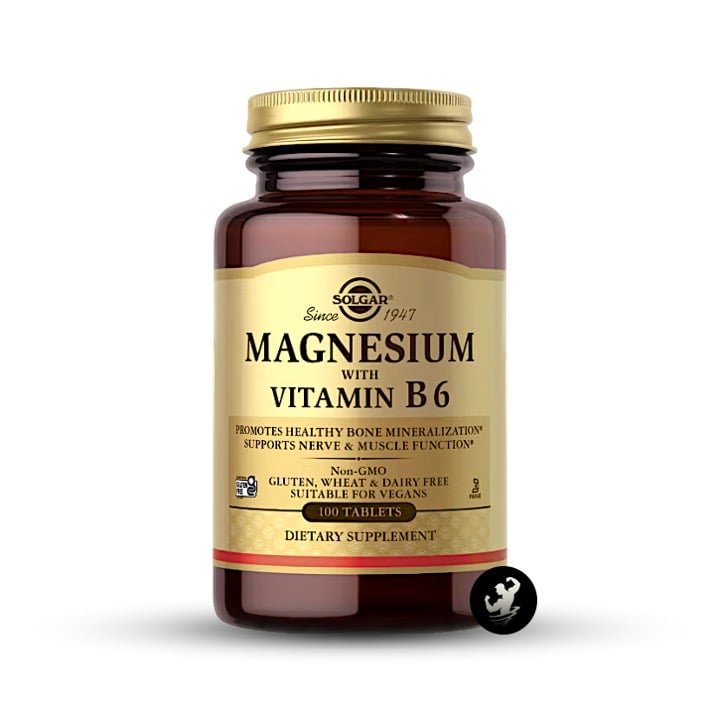 MAGNESIO + VITAMINA B6 SOLGAR | 100 TABS - 1