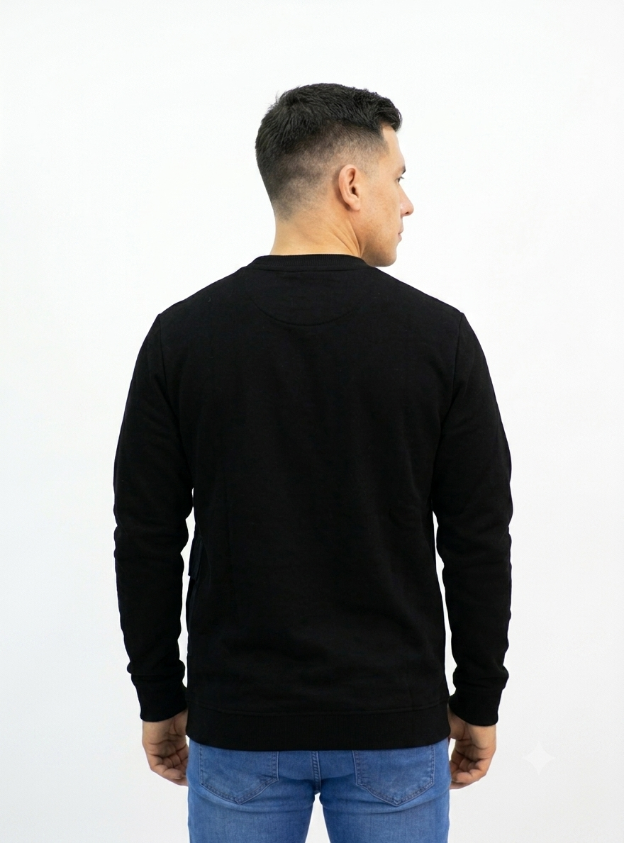 POLERA MANGA LARGA ALGODÓN HOMBRE ELENEX ASAEL - 3