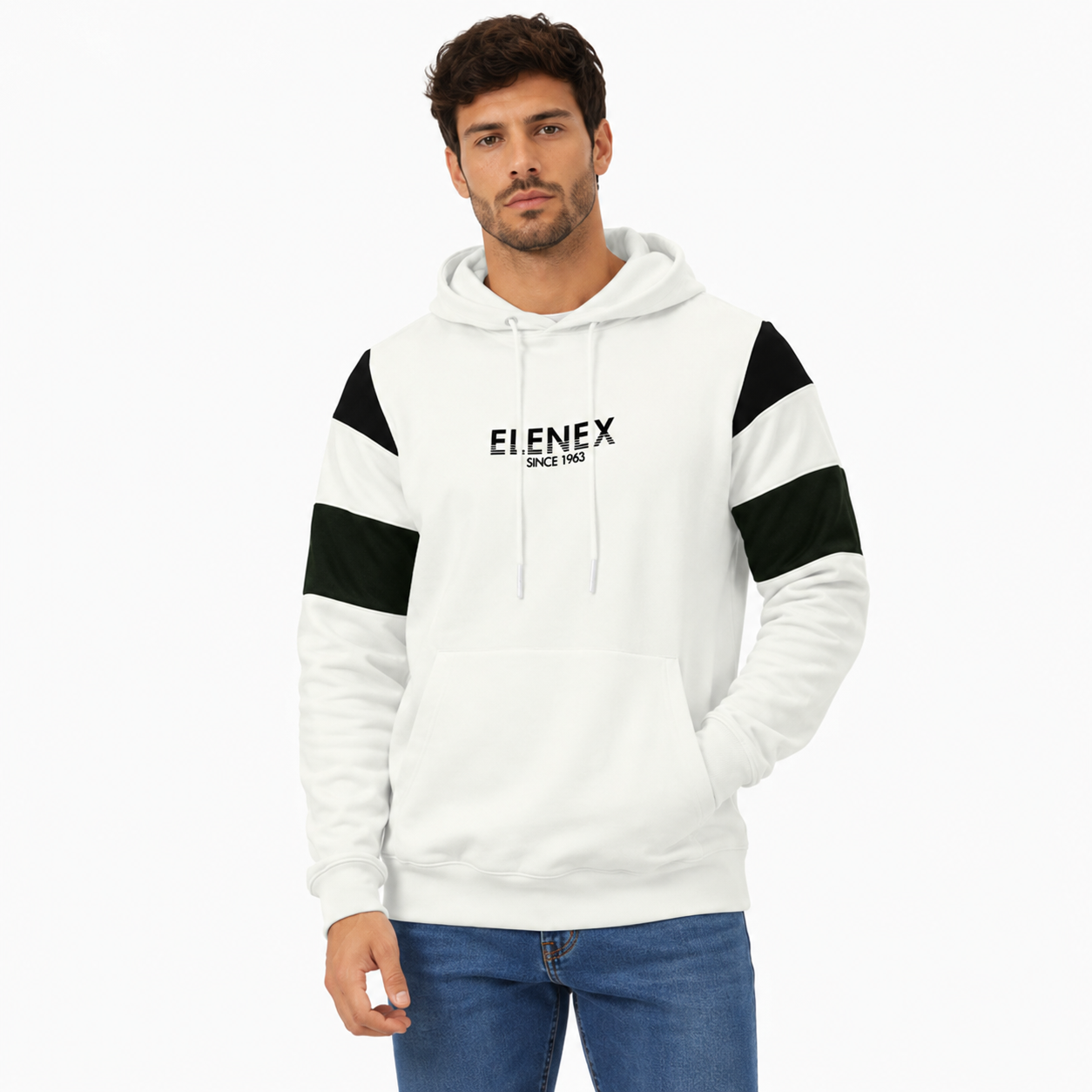 POLERA MANGA LARGA ALGODÓN HOMBRE ELENEX SASHA - 1