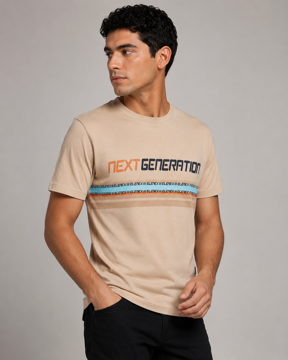 POLO MANGA CORTA HOMBRE ELENEX LINE - 1