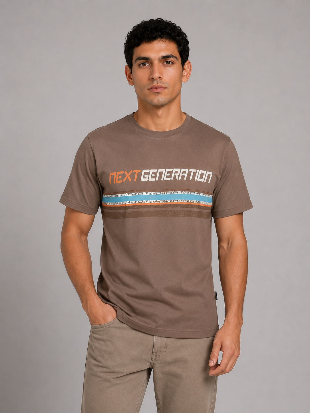 POLO MANGA CORTA HOMBRE ELENEX LINE - 1
