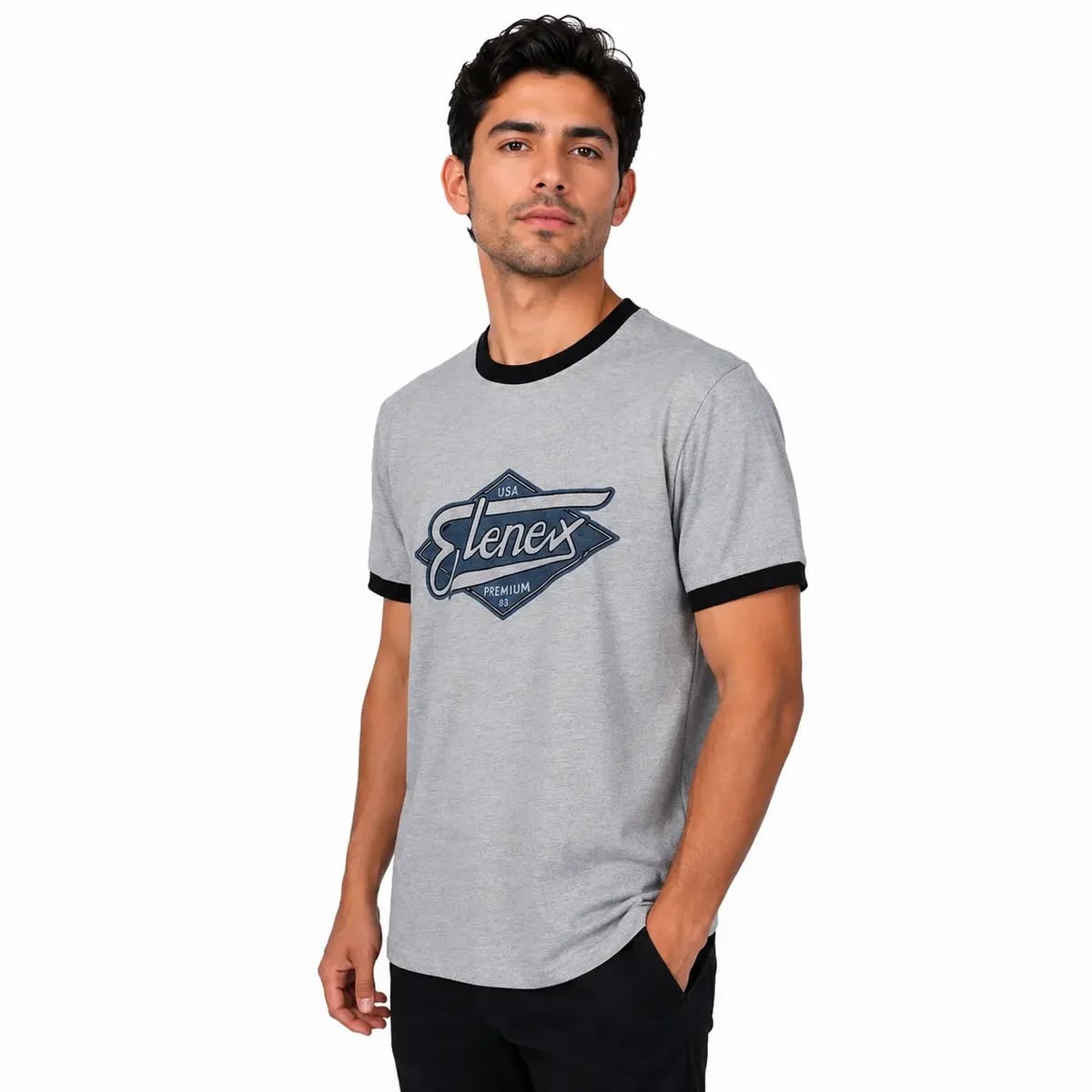 POLO MANGA CORTA HOMBRE ELENEX SUPER - 3