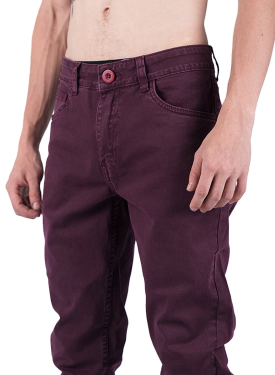 PANTALÓN CASUAL LARGO REGULAR HOMBRE ELENEX VICTOR DRILL - 3