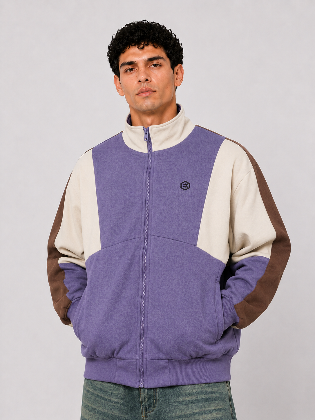 CASACA BOXY FIT HOMBRE ELENEX - 1