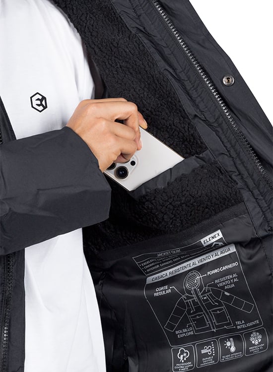 CASACA PARA HOMBRE ELENEX - 4