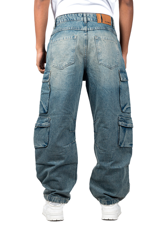 PANTALÓN BAGGY CARGO HOMBRE ELENEX - 2