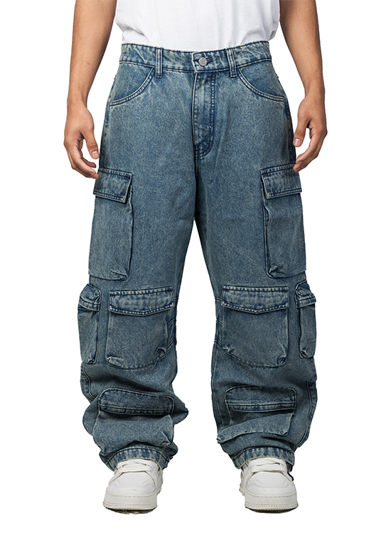PANTALÓN BAGGY CARGO HOMBRE ELENEX - 1