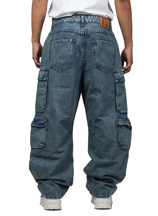 PANTALÓN BAGGY CARGO HOMBRE ELENEX - 2