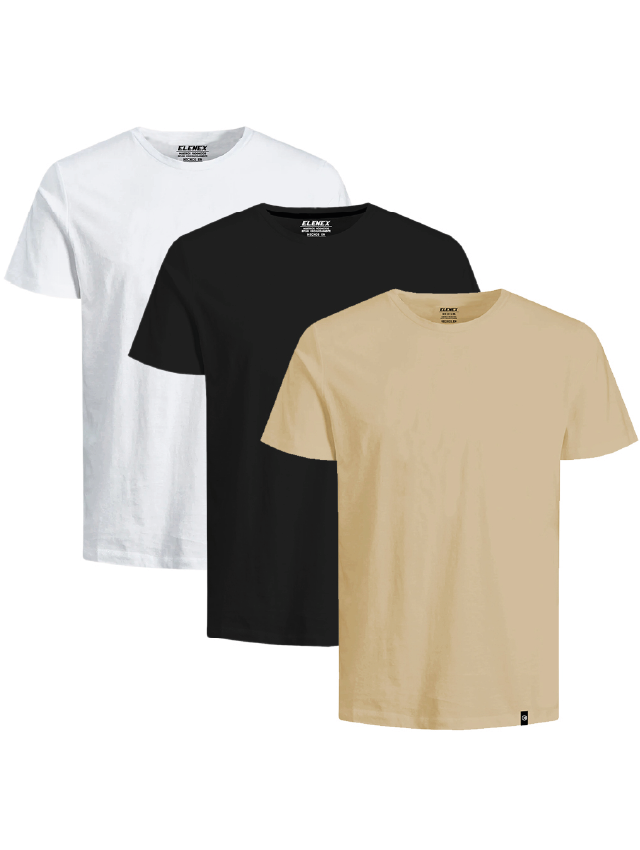POLO BASICOS PACK X3 HOMBRE ELENEX - 1