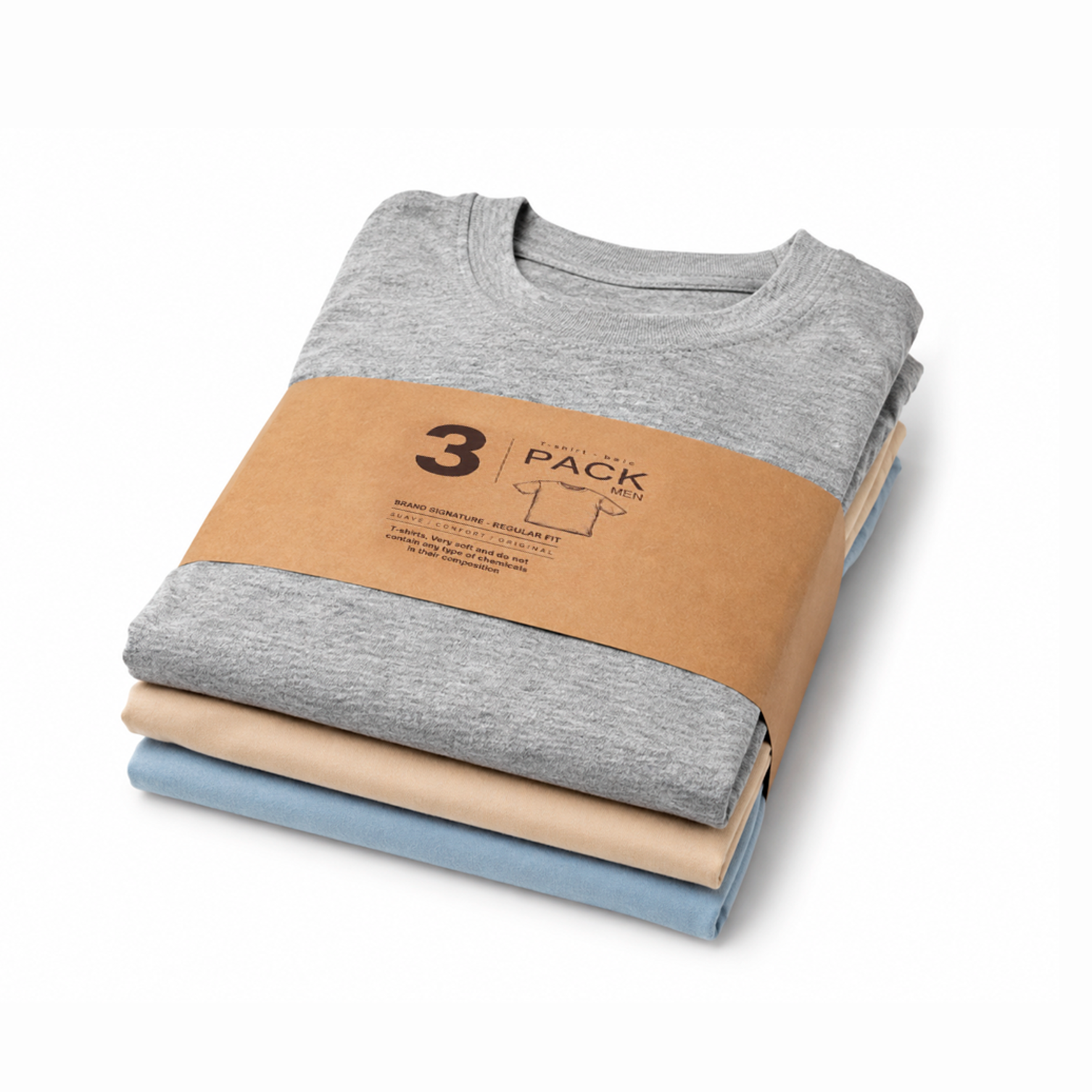 POLO BASICOS PACK X3 HOMBRE ELENEX - 1