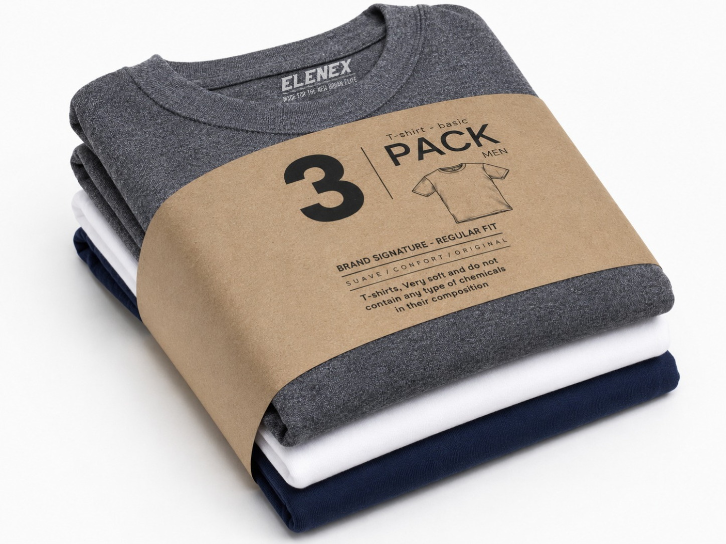 PACK X3 POLO BASICO ELENEX - 1