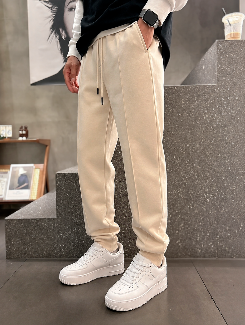 JOGGER FLORES HOMBRE ELENEX - 1