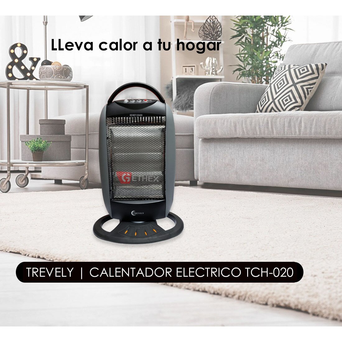 TREVELY CALENTADOR HALÓGENO TCH-020 - 4
