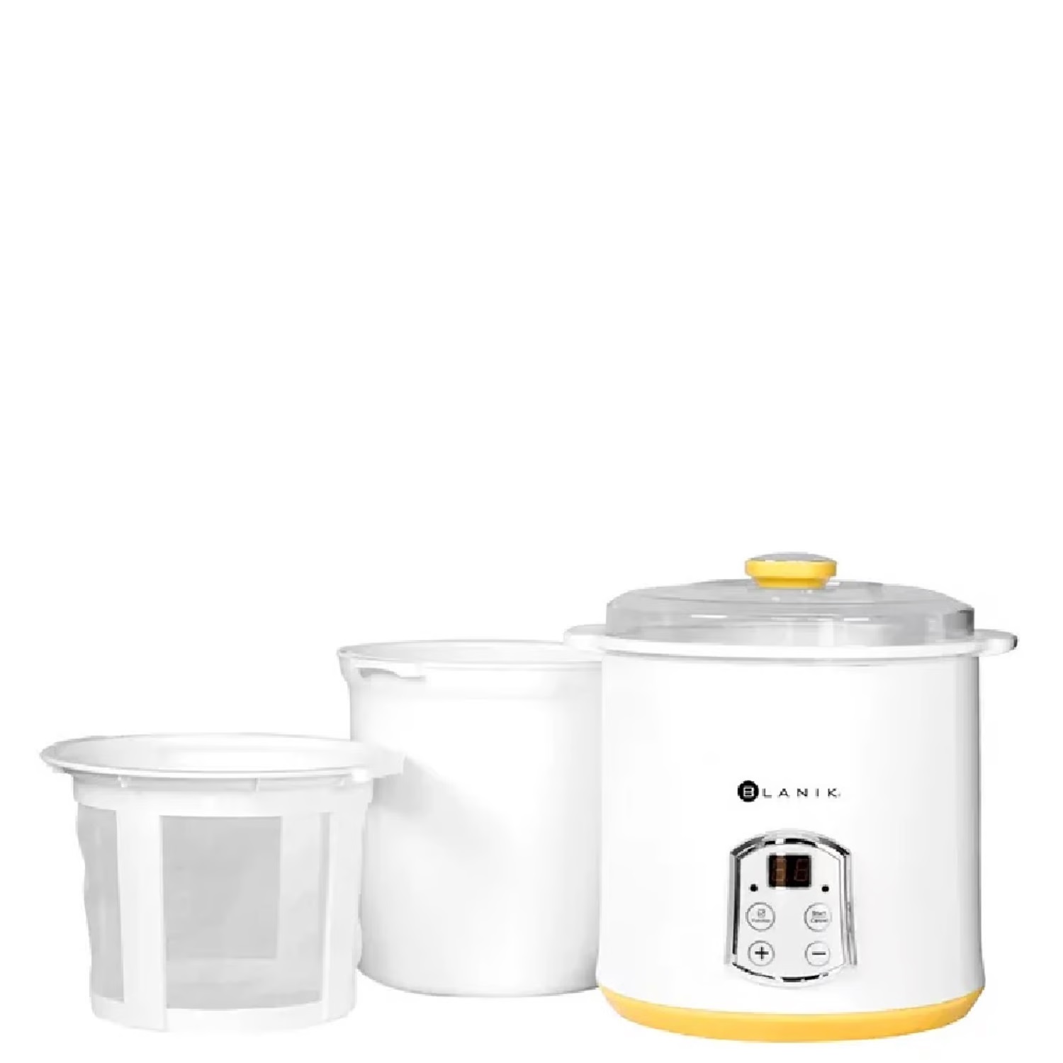 MAQUINA PARA HACER YOGURT PRO 20W BLANIK BYMP048 BLANCO - 3