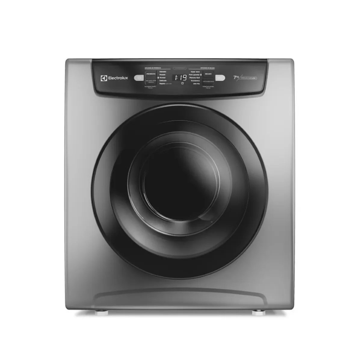 SECADORA ELECTROLUX 7KG GRIS PREMIUM CARE CON TIME CONTROL EDEJ07D2JSYG - 1