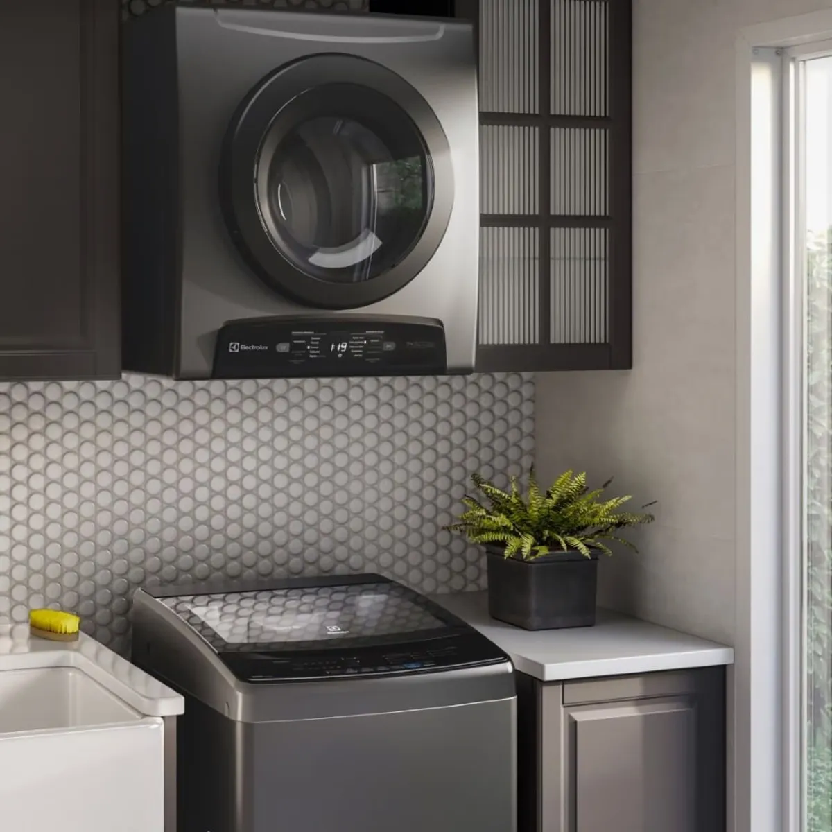 SECADORA ELECTROLUX 7KG GRIS PREMIUM CARE CON TIME CONTROL EDEJ07D2JSYG - 6