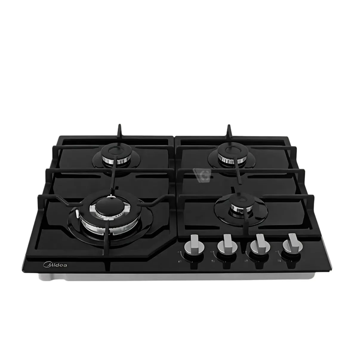 ENCIMERA EMPOTRABLE A GAS 24” - TRIPLE FLAMA NEGRO MTGB24R3402GG MIDEA - 2