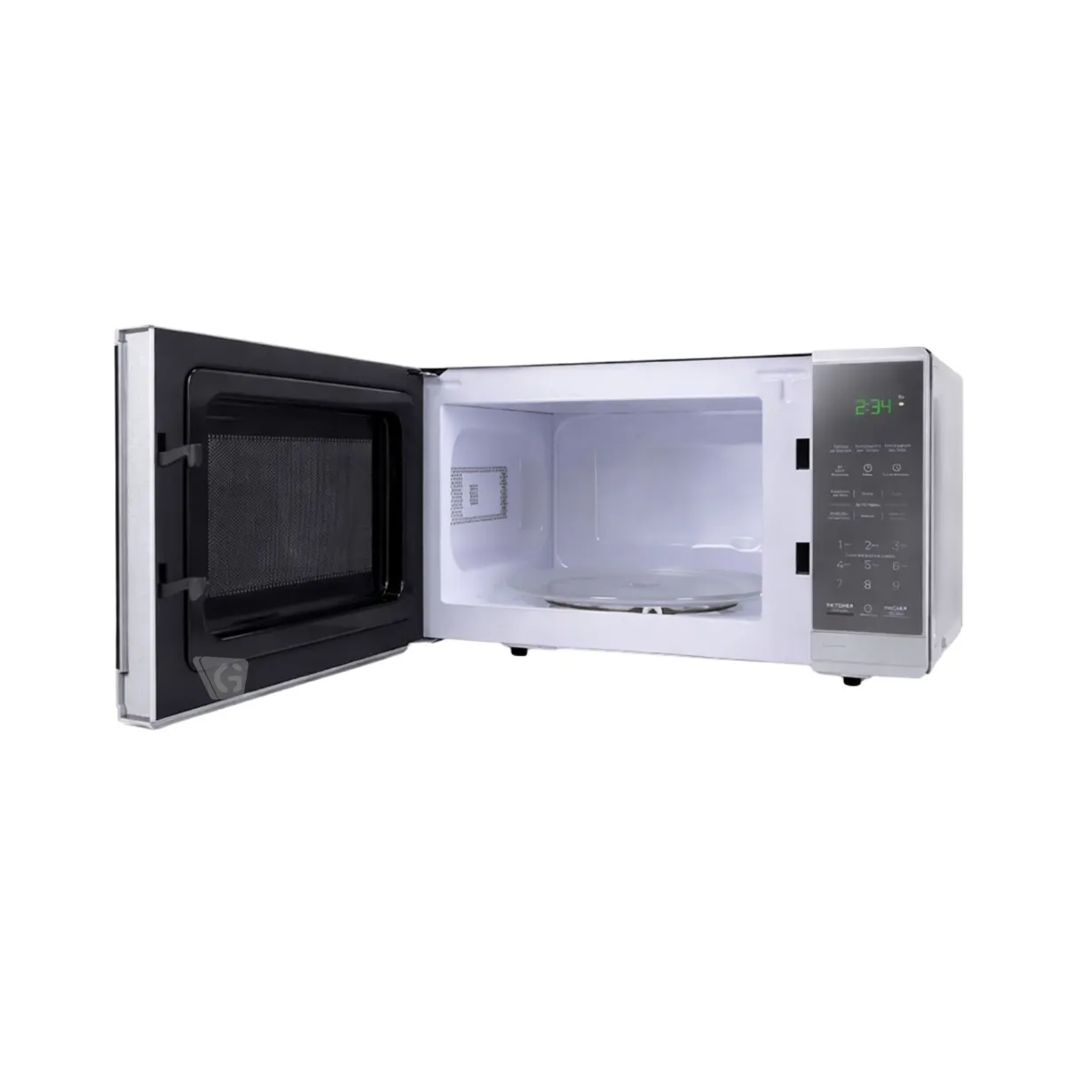 HORNO MICROONDAS 20L PRACTIA PUERTA ESPEJO MMDF07S2MG-PE MIDEA - 4