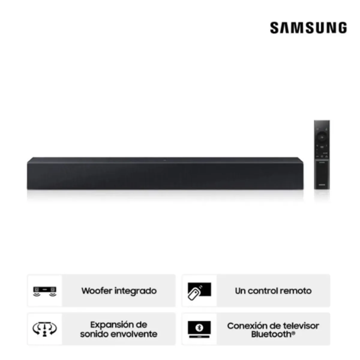 SOUNDBAR SAMSUNG 2.0 CH HW-B400F - 1