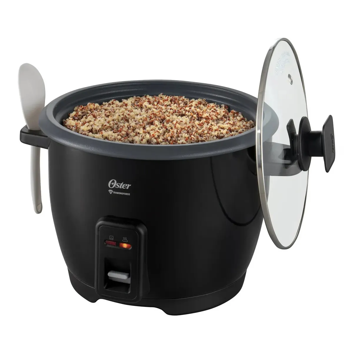 OLLA ARROCERA OSTER DE 1.8 L DIAMONDFORCE CKSTRCB10DFBLK NEGRO - 2
