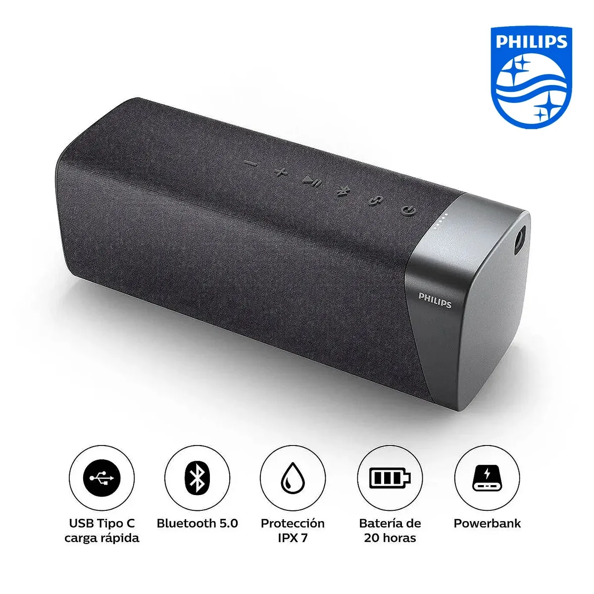 PARLANTE INALÁMBRICO PHILIPS TAS7505 - 1