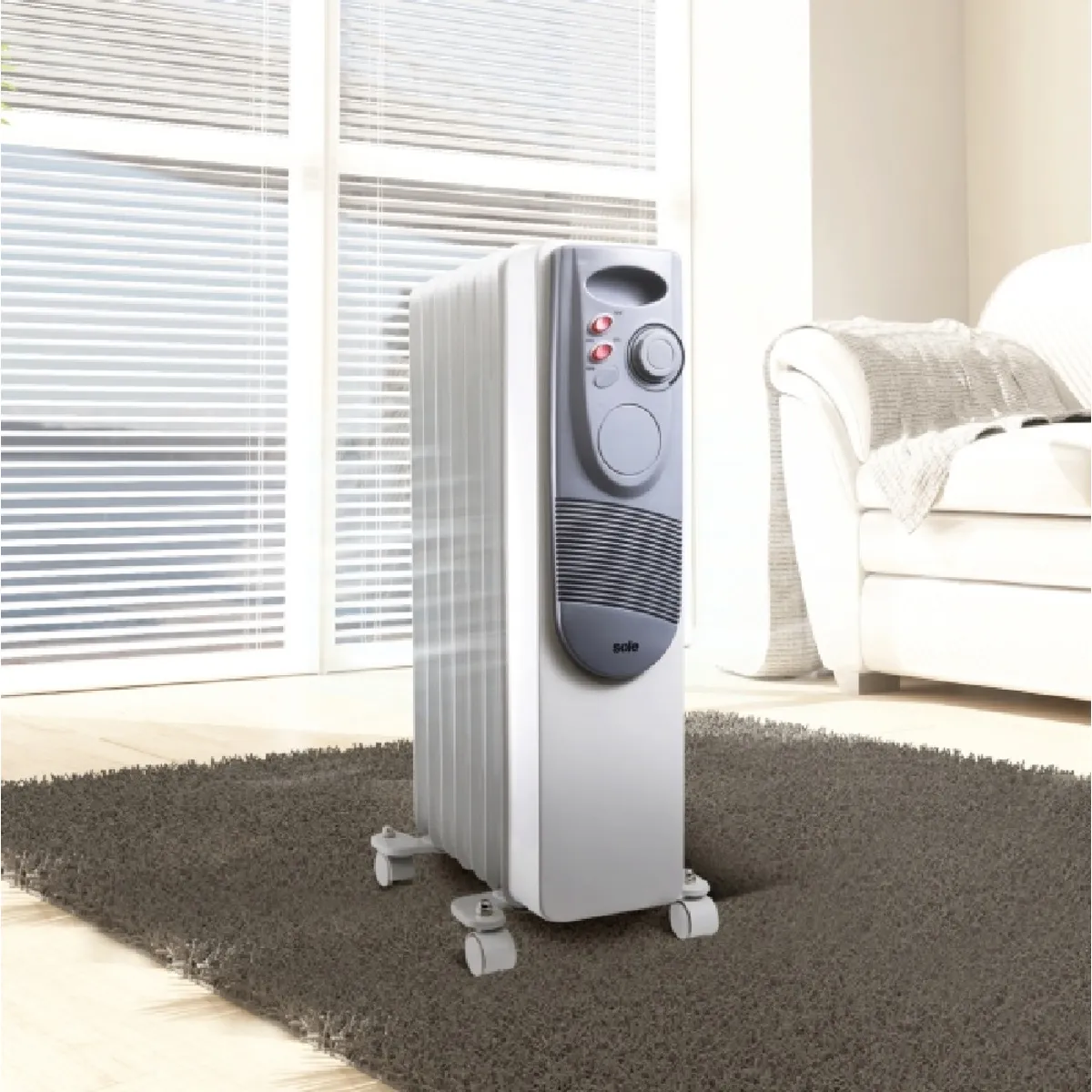 ESTUFA DE ACEITE SOLE ELÉCTRICA 7 CELDAS 1500W SOLE1500 - 6