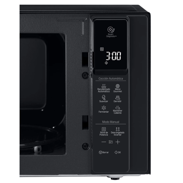 HORNO MICROONDAS CON DORADOR LG MH6596DIR 25LTS - 4
