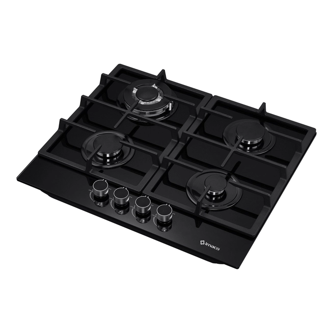COCINA EMPOTRABLE GAS X4 QUEMADORES IENC60 IMACO - 2